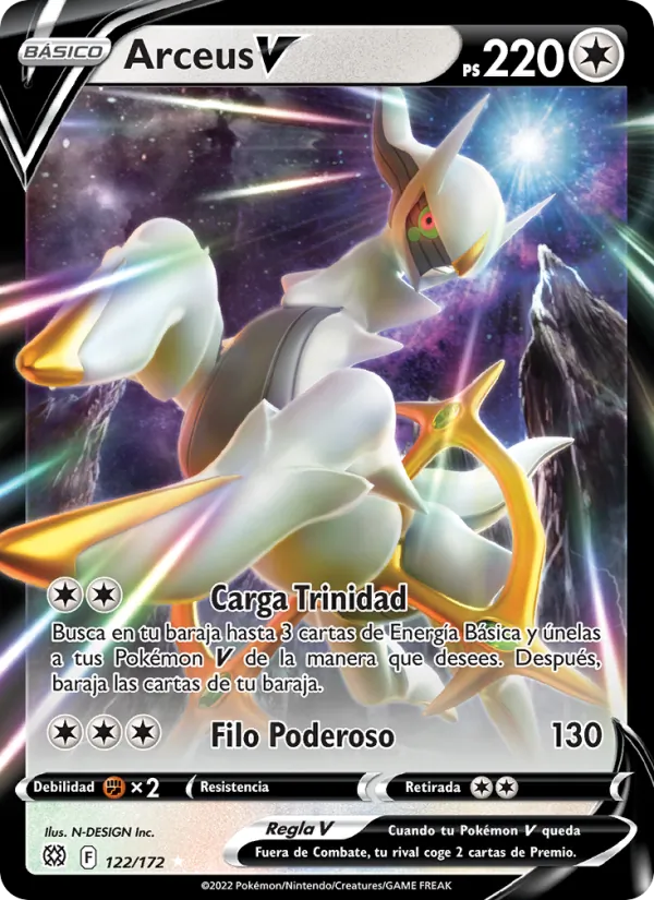Carta Arceus V