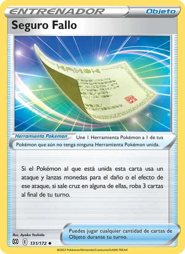 Carta Seguro Fallo
