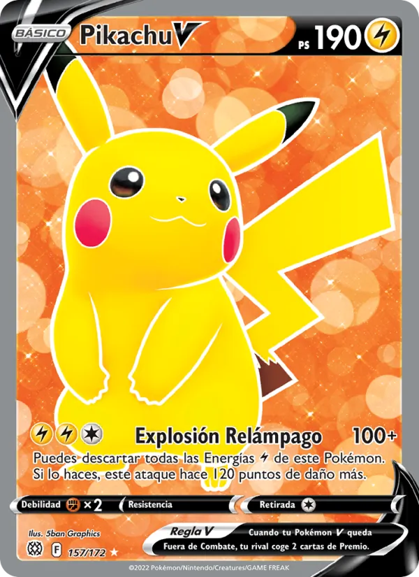 Carta Pikachu V