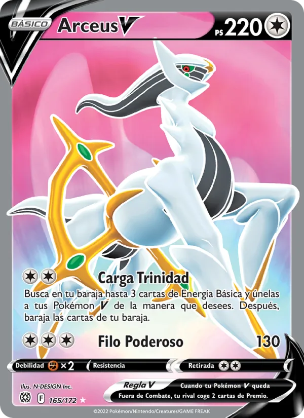 Carta Arceus V