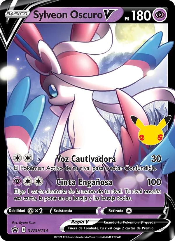 Carta Sylveon Oscuro V