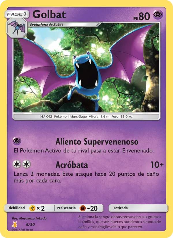 Carta Golbat