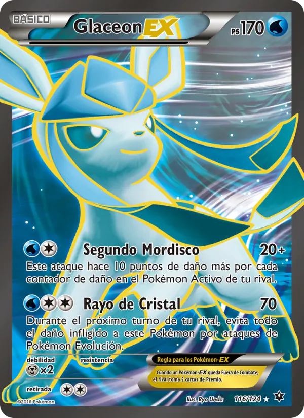 Carta Glaceon EX