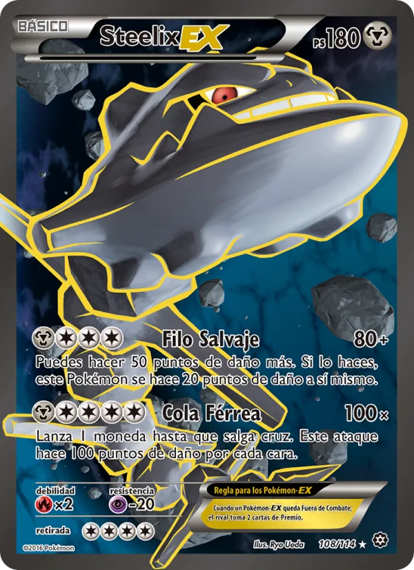 Carta Steelix EX