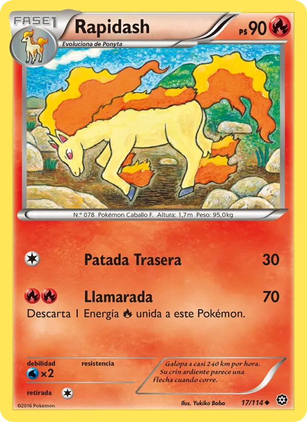 Carta Rapidash