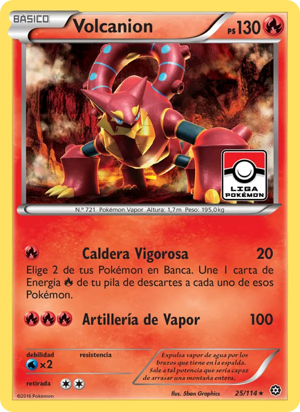 Carta Volcanion
