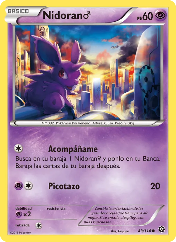 Carta Nidoran♂