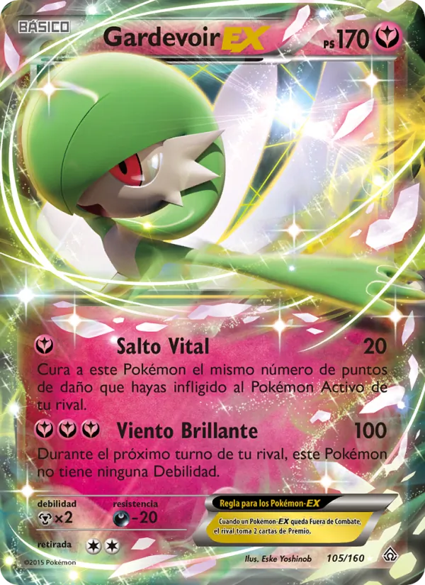 Carta Gardevoir EX