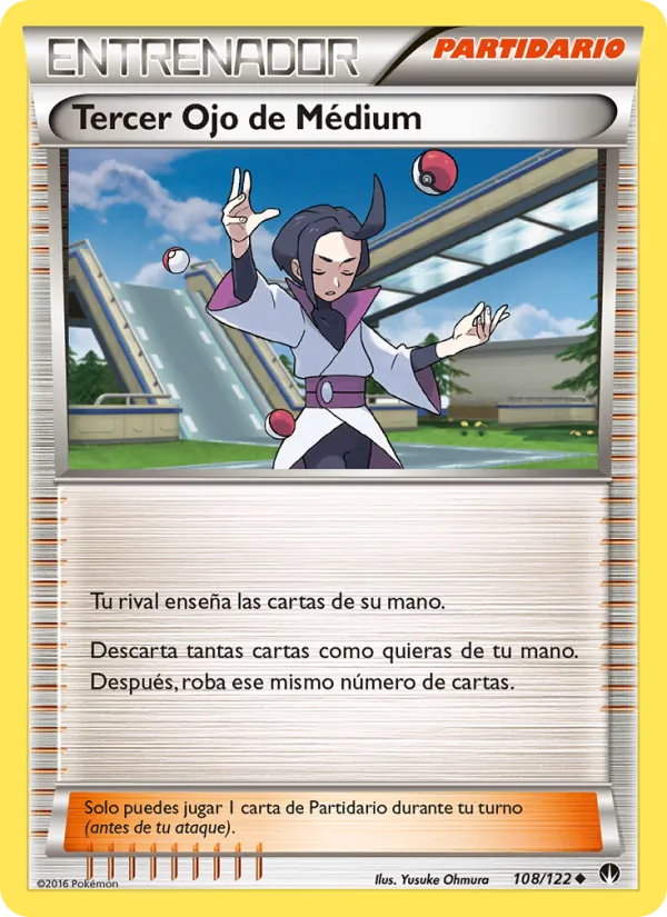 Carta Tercer Ojo de Médium