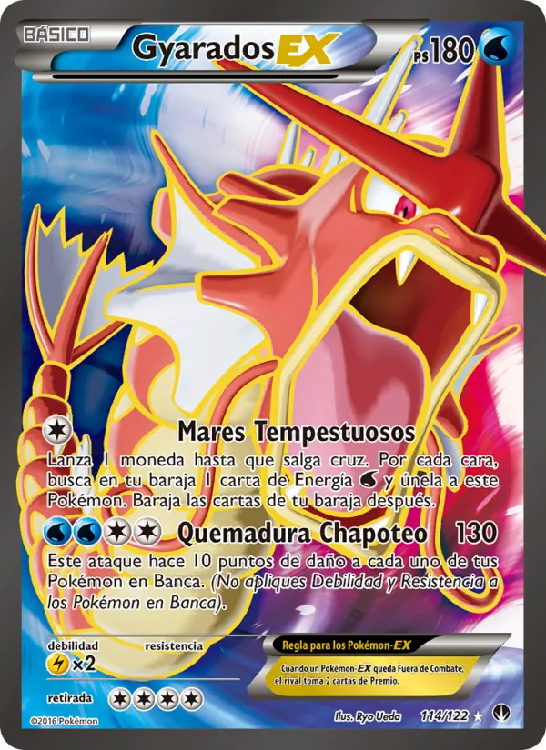 Carta Gyarados EX