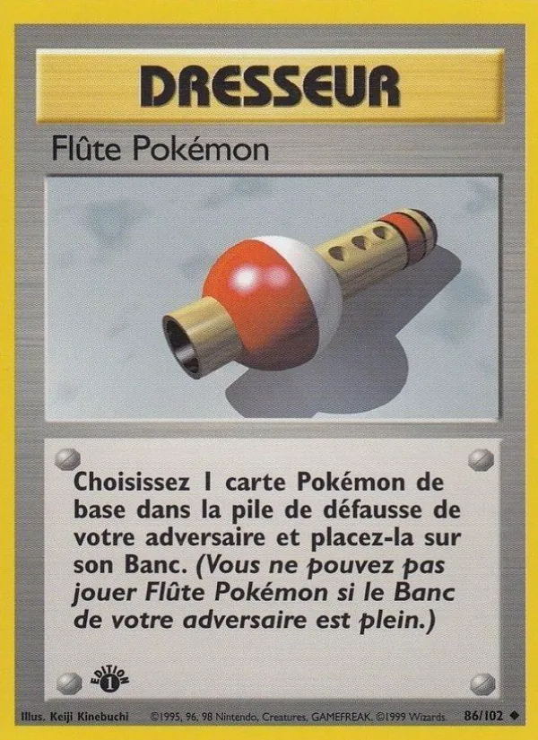Carta Flûte Pokémon