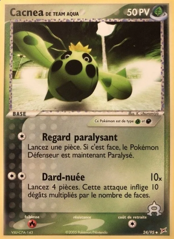 Carta Cacnea de Team Aqua