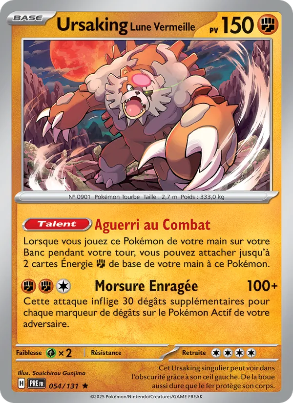 Carta Ursaking Lune Vermeille
