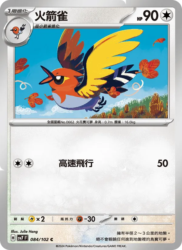 Carta 火箭雀